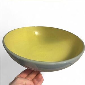 Harkerware Golden Dawn bowl in grey and yellow